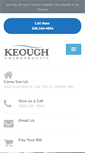 Mobile Screenshot of keoughchiropractic.com